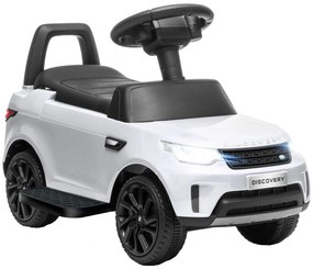 AIYAPLAY Mașinuță Electrică pentru Copii 18 Luni-5 Ani cu Licență Land Rover cu Muzică, USB și MP, 65x43x40 cm ,Alb | Aosom Romania