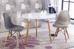 Masă rotundă ANELLO TRIPLE WHITE 60cm