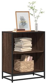 vidaXL Bibliotecă, stejar maro, 60x35x76 cm, lemn prelucrat