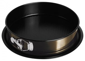 Tava pentru cuptor rotunda cu pereti detasabili Metallic Line Shiny Black Edition BerlingerHaus BH 6808