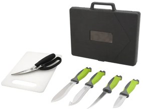 Trusă cu ustensile din oțel inoxidabil pentru grătar 6 buc.