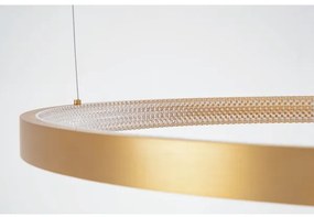 Lustră LED pe cablu dimabilă LED/50W/230V auriu Zambelis 2007