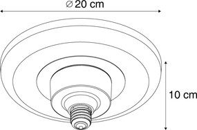 Bec decorativ LED E27 transparent 6W 430 lm 3000K