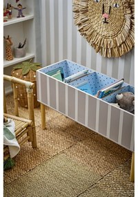 Bibliotecă de copii bej 90x50x30 cm Salam – Bloomingville Mini