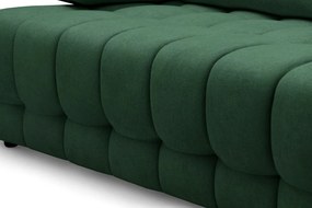 Canapea extensibilă Tuko cu ladă - verde țesătură Freya 210-09