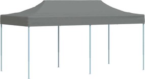 vidaXL Cort de petrecere pliabil, antracit, 3 x 6 m