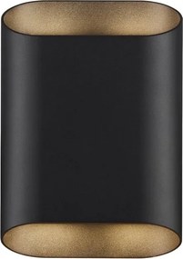 Aplica de perete iluminat exterior IP54 Nico 22 Round Maxi negru