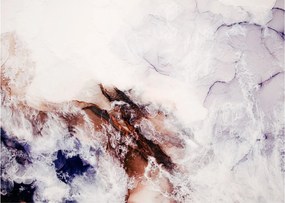 Tablou pe sticlă - Marmură violet N⁰1 (70x50 cm)