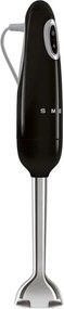 Blender manual Smeg HBF11BLEU, 700 W, 14850 rpm, Functie Turbo, Maner antiderapant Negru
