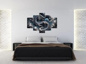 Tablou – Dragon în fum (150x105 cm)