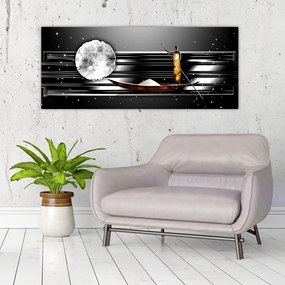 Tablou cu pictură epochală străveche (120x50 cm)