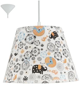 Eglo 54459 - Lustră pe cablu MOLOVE 1xE27/60W/230V