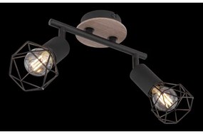 Spot de perete XARA 2xE14/40W/230V Globo 54802S-2H