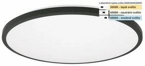 Plafonieră LED pentru baie Top Light ONYX LED/18W/230V IP44 d. 34 cm crom lucios