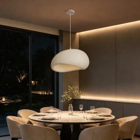 BRILAGI - Lustră suspendată pe cablu WABI SABI 1xE27/60W/230V Ø 50 cm albă
