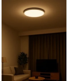 Plafonieră LED 32W, 230V, 3000/4000/6500K, diametru 40 cm, albă