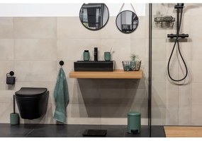 WENKO 24807100 - Dozator de săpun BELLUNO 8x13,5 cm verde/negru