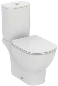 Vas wc stativ Ideal Standard Tesi AquaBlade alb mat cu rezervor si capac inclus