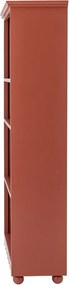 Bibliotecă roșie 66x151,5x32 cm Sasha – Bloomingville
