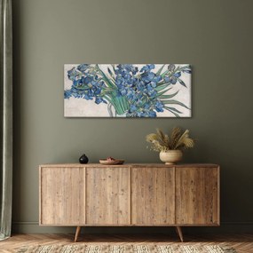 Tablou - Vincent van Gogh, Irises, reproducere (120x50 cm)
