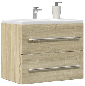 vidaXL Dulap de chiuvetă, stejar sonoma, 60x38,5x48 cm, PAL