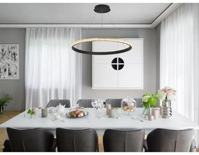 Lustră LED dimabilă pe cablu LED/55W/230V 3000-6500K + telecomandă