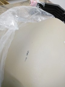 OFERTA Scaun bej BALI MARK cu picioare negre II. calitate