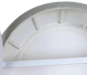 Vitrina Stylish din lemn antichizat 95x41x198 cm