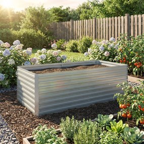 Outsunny jardinieră înălțată strat vas | Aosom Romania