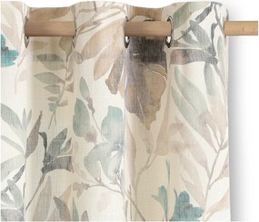 Draperie crem/albastru prăfuit 135x250 cm Celesta – Restilo