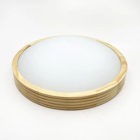 Plafonieră NATURAL MODERN SLIM 2xE27/15W/230V Ø 37,5 cm pin