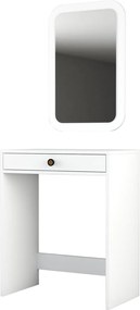 Măsuță de toaletă Lizbon Mirror White