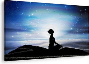 Tablou - Femaia meditând (90x60 cm)