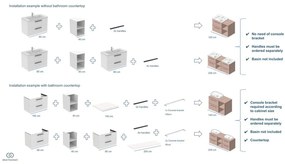 Mâner argintiu lucios i.Life A – Ideal Standard