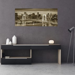 Tablou - Orașul de aur (120x50 cm)