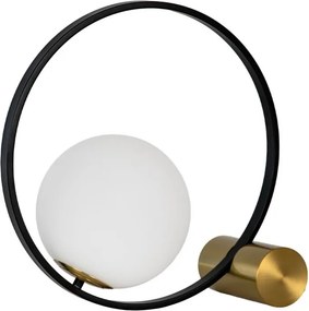Lampa de masa design circular Gold and Black