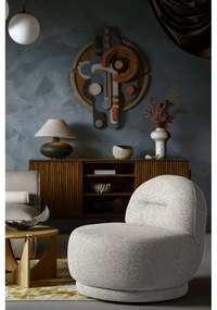 Fotoliu gri deschis Ovo – Miuform