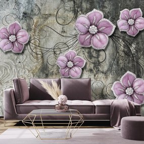 Fototapet - Muguri de flori (147x102 cm)