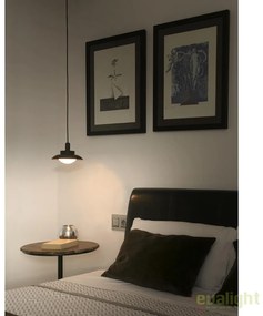 Pendul modern SIDE negru/cupru 62139