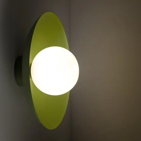 Aplică SLATE 1xG9/8W/230V d. 28 cm verde