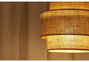 Lustră aplicată Brilagi SPACE YUTE 1xE27/15W/230V d. 25 cm bej/alb