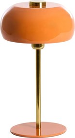 Veioză portocalie cu abajur din metal (înălțime 40 cm) Surin – Light &amp; Living