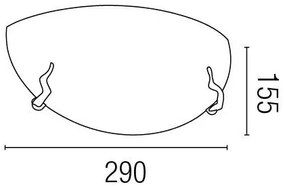 Aplica de perete Data-4 63090