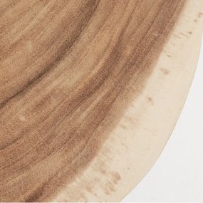 Masuta maro din lemn suar pentru cafea 65 cm Wellcres Kave Home