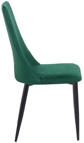 Set 2 buc. scaune pentru sufragerie Clenot (smaragd). 1009930