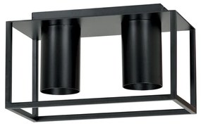 Lustra Plafon Tiper 2 Black 975/2 Emibig Lighting, Modern, Gu10, Polonia