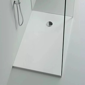 Cadita de dus dreptunghiulara Marmite Burgos 120x80 cm alb mat
