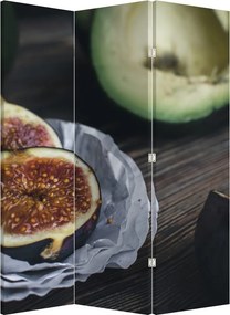 Paravan - fistic și avocado (126x170 cm)