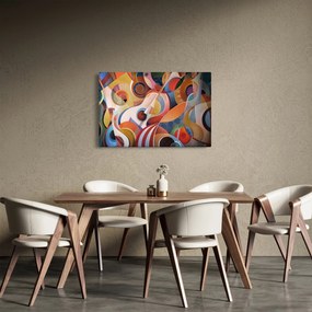Tablou - Abstract muzical (90x60 cm)