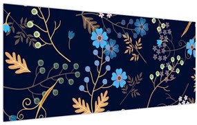 Tablou - Flori de toamnă (120x50 cm)